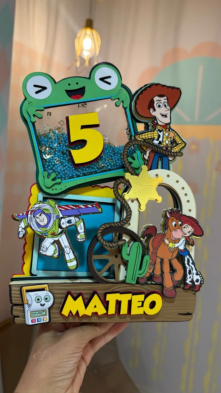 Topo de Bolo Toy Story